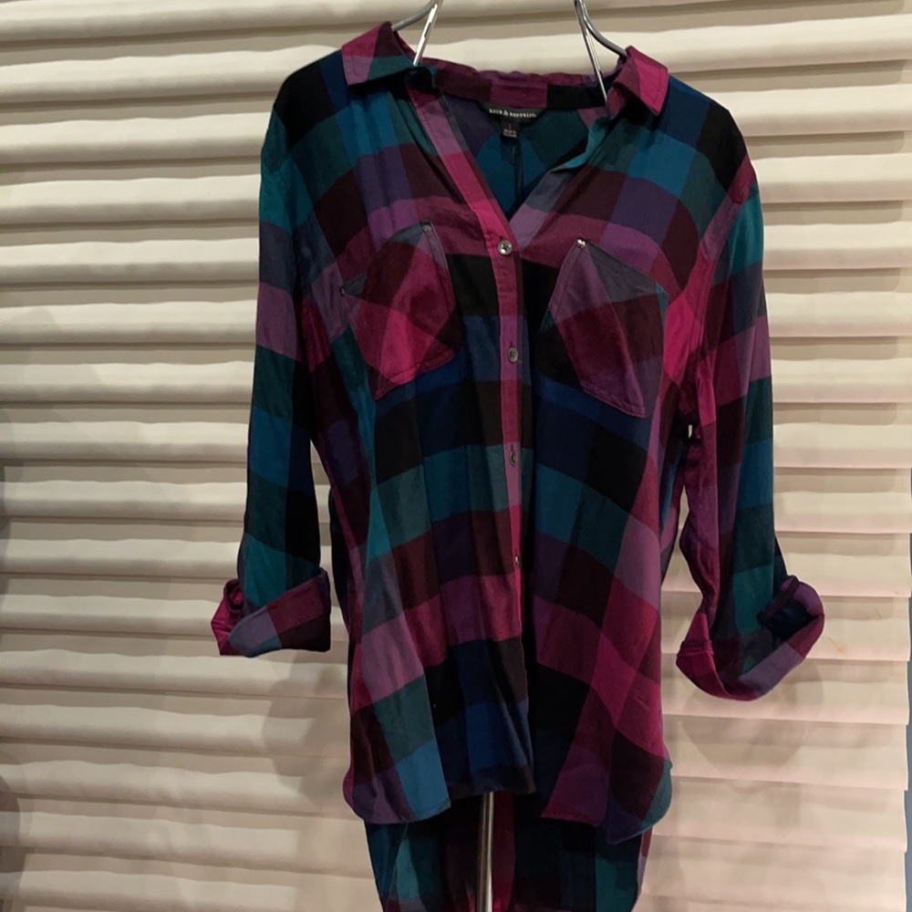 Large Plaid Shirt